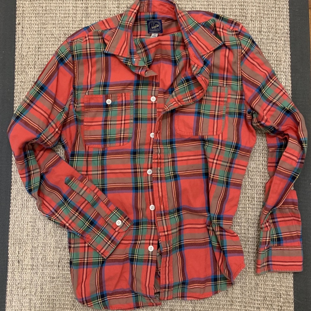J Crew Men’s flannel (Medium)